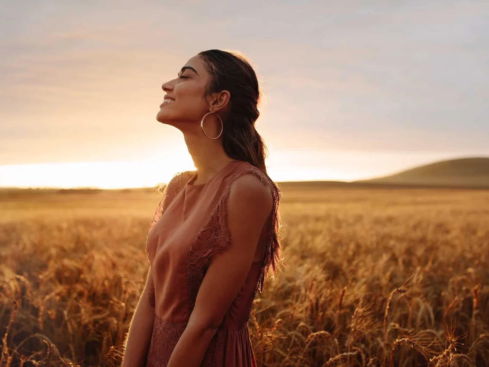 Woman enjoying renewed energy and vitality after hormone therapy
