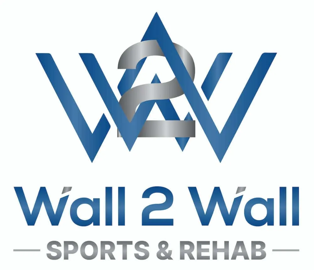 Wall 2 Wall Sports & Rehab — Logo